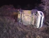 Dos accidentes en menos de seis horas en el mismo kilómetro de Valle Medio