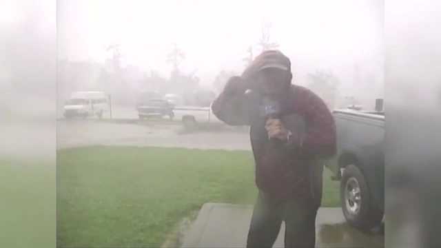 Heath Allen was the only reporter in St. Bernard Parish when Katrina hit. Listen to his story