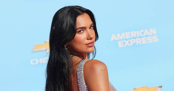 Dua Lipa’s Sparkly Pre-Birthday Dress Had A Massive Butt Cutout