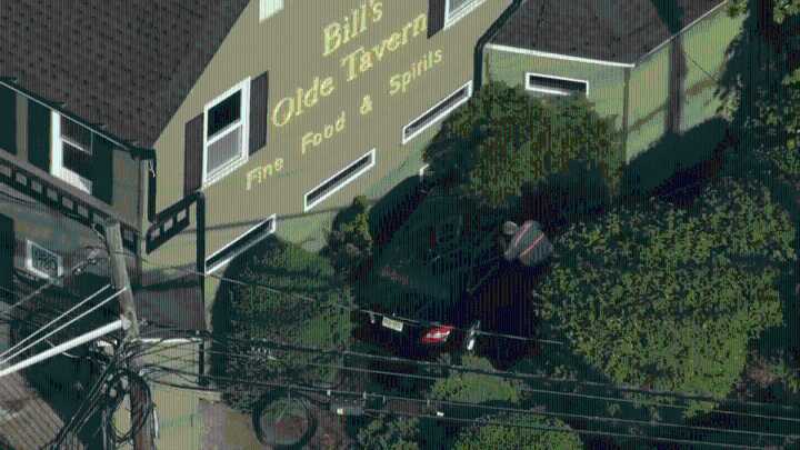 Vehicle slams into restaurant in Hamilton Township, New Jersey
