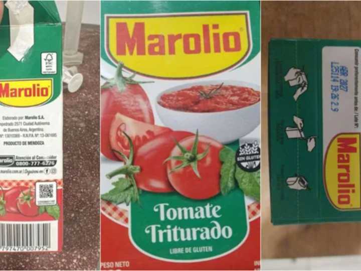 Tomate Marolio con gusanos: cuál es el lote afectado y cómo reconocer el envase para no consumirlo