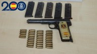 Intervenida un arma de fuego con cinco cargadores y 35 cartuchos en un control rutinario nocturno en El Ejido