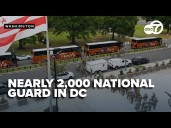 More than 1,900 National Guard soldiers deployed in DC amid federal police surge