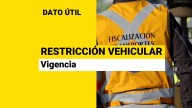 Restricción vehícular: Esta es el último día en que se aplicará