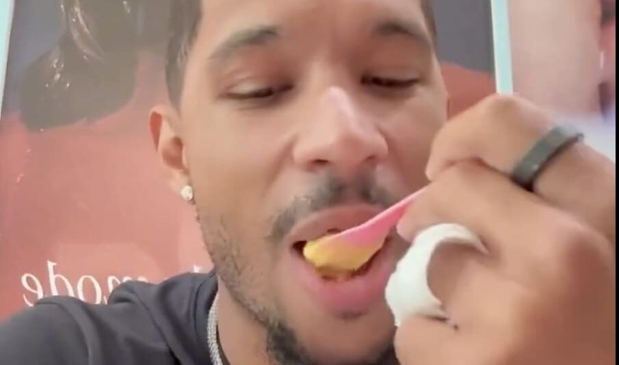 Knicks Player Who Went Viral for Breast Milk Tweet Tries Breast Milk Ice Cream