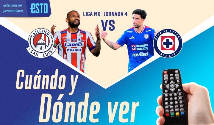 San Luis vs Cruz Azul: horario, fecha y transmisión de la jornada 4 del Apertura 2025