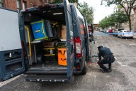 Amazon driver shot on Bronx street; two suspects sought