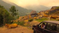 Los incendios forestales se complican en Asturias: el fuego amplía su frente, amenaza joyas naturales y desaloja la Cordillera