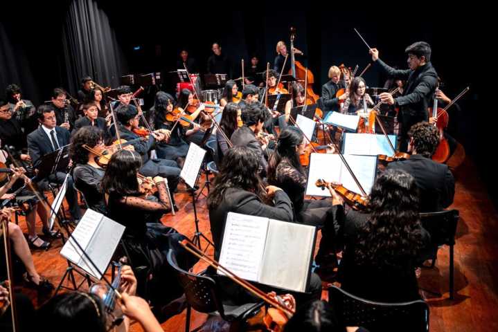La Orquesta Sinfónica Infantil Juvenil de Chimbote ofreció gran concierto en Lima