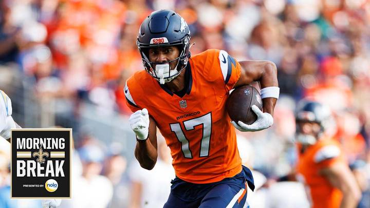 Morning Break: Saints acquire Devaughn Vele ahead of Broncos game