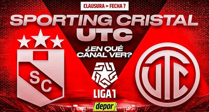 Sporting Cristal vs. UTC: ¿en qué canal ver partido por el Torneo Clausura 2025?