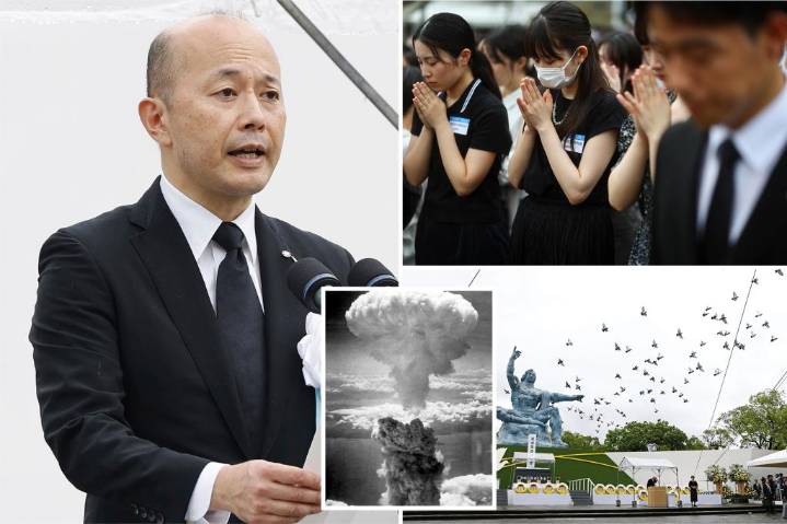 Nagasaki mayor warns city of nuclear war, 80 years since A