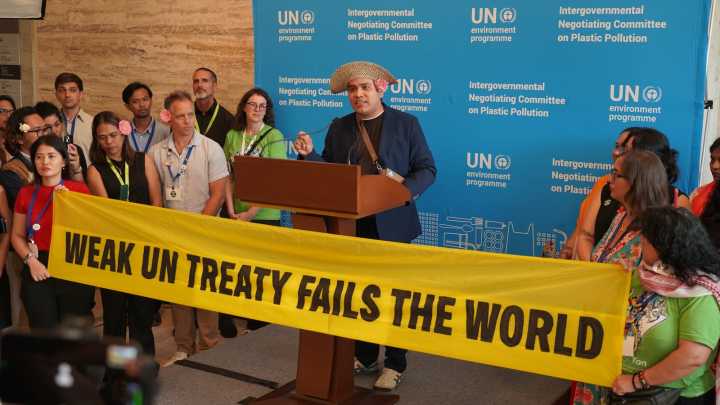 'Consensus kills ambition': UN plastics treaty talks end without an agreement