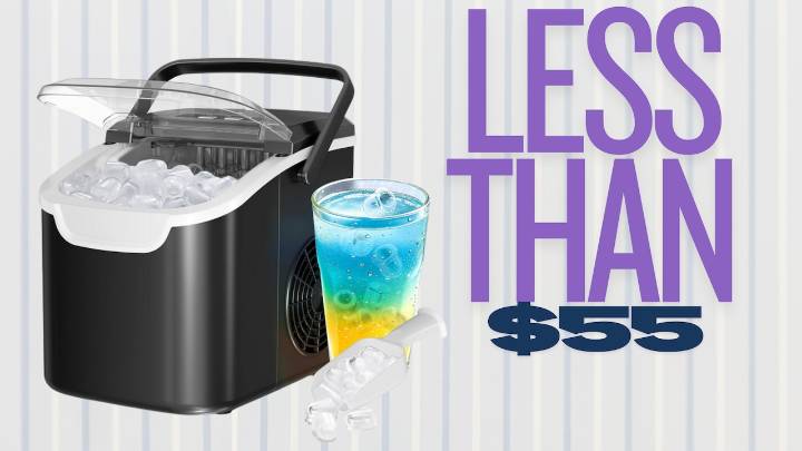 Grab this amazing countertop ice maker on Amazon for less than $55: ‘Speed is impressive’