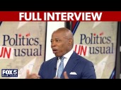 NYC Mayor Eric Adams responds to low poll numbers: FULL INTERVIEW