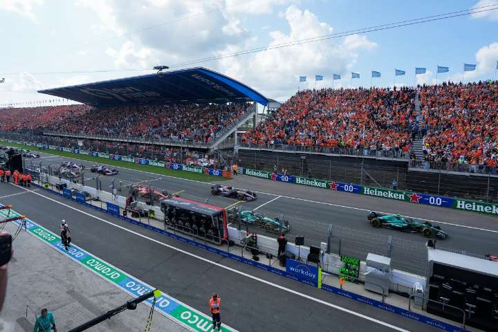 F1 grid: Starting positions for Dutch Grand Prix