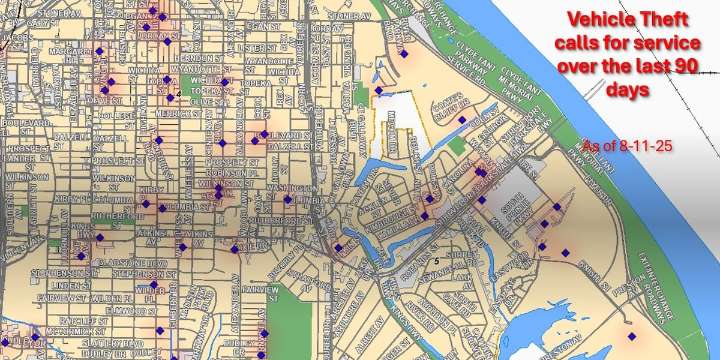 Shreveport Police reports recent uptick in car thefts, burglaries