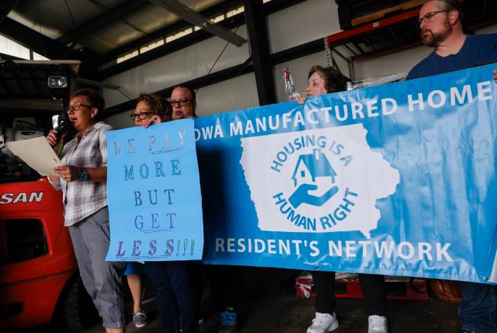 Johnson County leaders, residents, push for halt to rent increases in mobile home parks