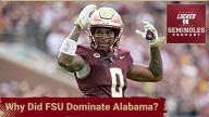 DOMINANT: The Reasons WHY Florida State THROTTLED Alabama