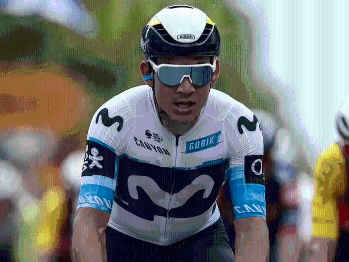 El ciclista Venezolano Orluis Aular seguirá con el Team Movistar