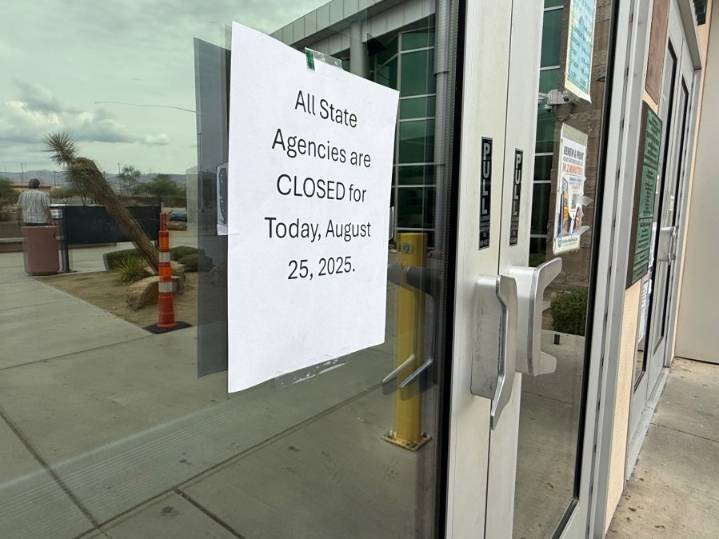 Growing frustration among residents after Nevada DMV offices close due to statewide outage