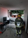 Explosión por gas deja 5 lesionados