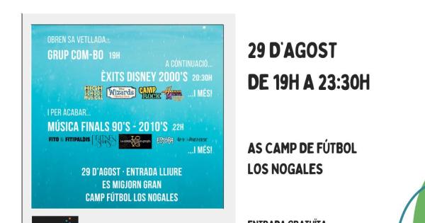 Concierto de verano en Es Migjorn Gran