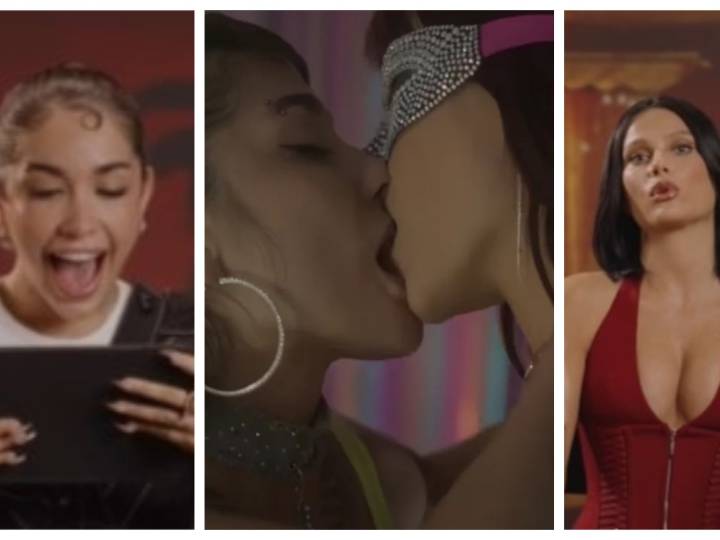 La reacción de María Becerra y Valentina Zenere al ver su apasionado beso en "En el barro": "¡No! Es muy fuerte"