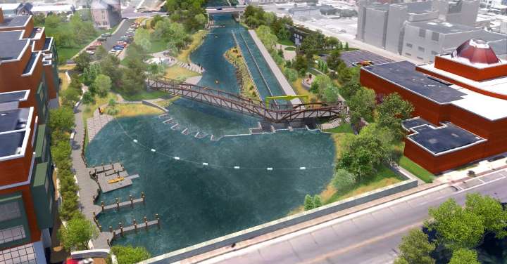 FishPass construction causes superficial cracking near church