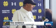 Notre Dame OC Mike Denbrock talks strategy for CJ Carr's first collegiate start