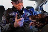 “Plomito” pasó al retiro tras 10 años en la Brigada Canina de Miraflores