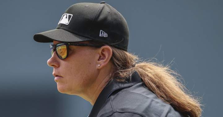 Jen Pawol breaks MLB’s gender barrier as 1st female umpire to work a regular