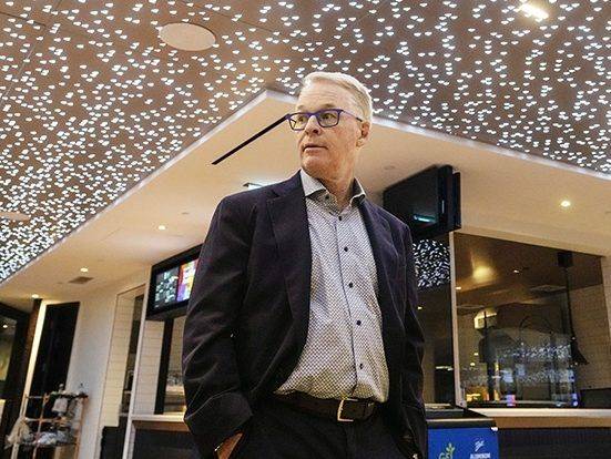 Keith Pelley has chopped hard from the top
