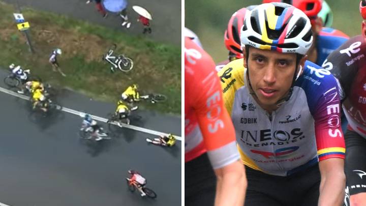 Egan Bernal habló de la caída de Jonas Vingegaard en la Vuelta a España: reveló lo que no se vio