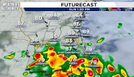 Drier conditions in Southeast Georgia, while in Northeast Florida expect more rain