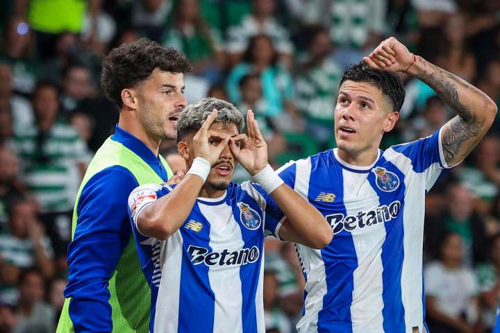 1-2. El Oporto gana en Lisboa al Sporting y asume el liderato de la liga portuguesa