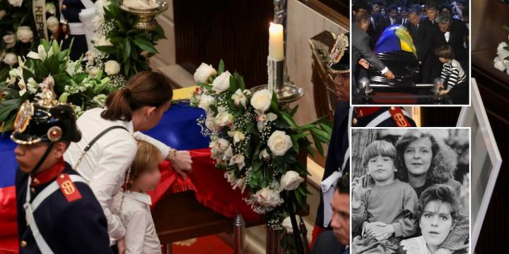 Así fue el sepelio de Diana Turbay, la mamá de Miguel Uribe, cuando él tenía 4 años: Patrimonio Fílmico Colombiano reveló el video