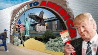 Trump Paints Inviting, Photorealistic Archway To America On Border Wall