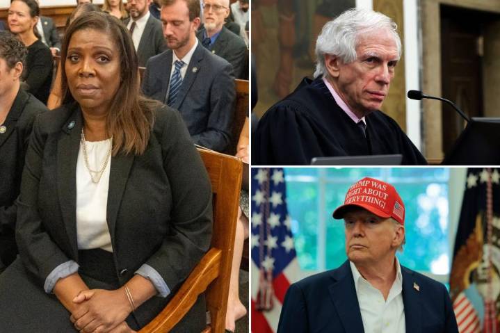 Trump rips trial judge whose $500M penalty was erased on appeal