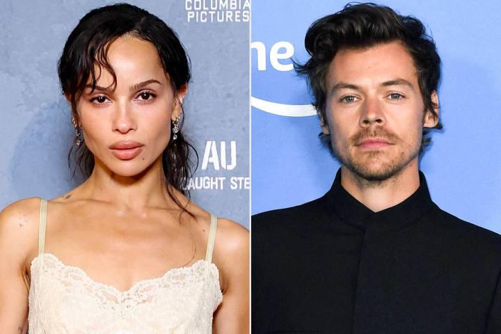Zoë Kravitz and Harry Styles Spotted Walking Arm in Arm Together in Rome