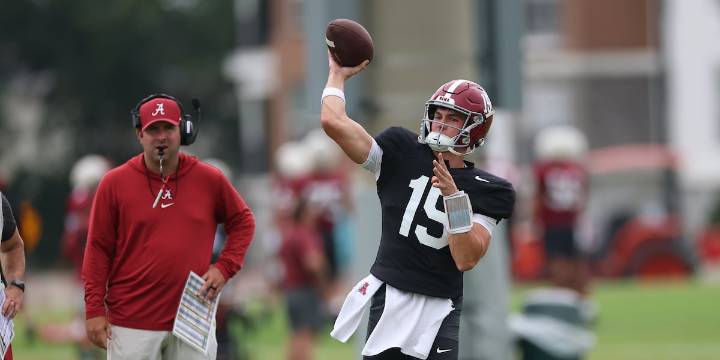 Reports: Ty Simpson named Alabama starting quarterback