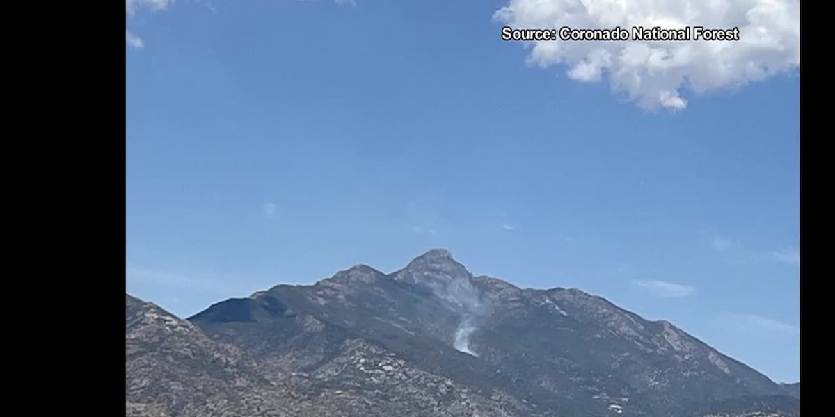 New wildfire burning in southern Arizona