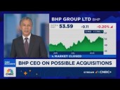 Mike Henry BHP CEO talks global tariff impact on metal shipments