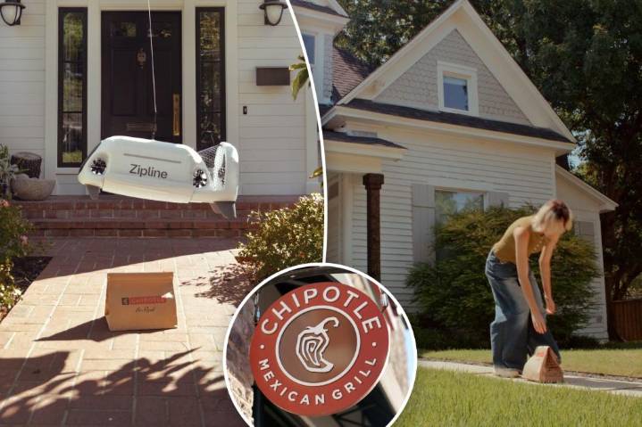 Chipotle is delivering burritos to customers by drone