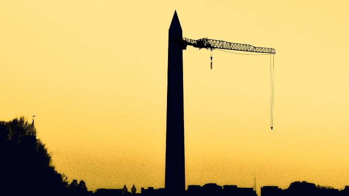 Trump transforms D.C. into theme park for presidential power