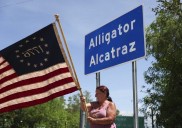 Florida updated agreement on handling detainees at ‘Alligator Alcatraz,’ but a month after it opened
