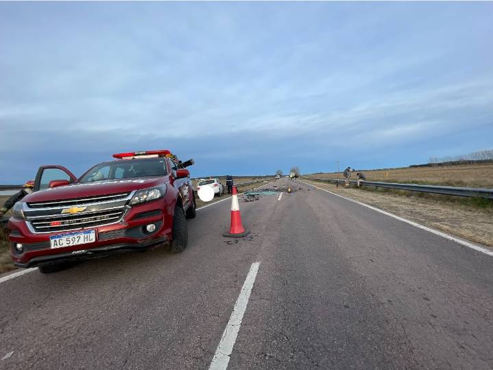 Murió un hombre en un choque frontal en la ruta 152