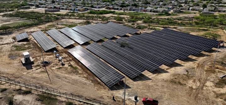 Maicao estrena primera granja solar para impulsar la transición energética en La Guajira