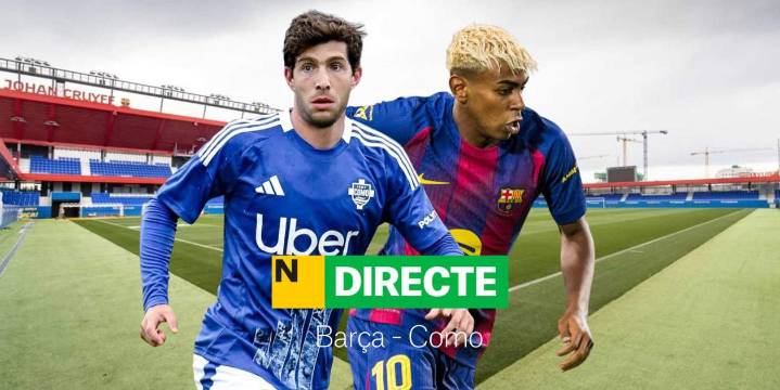 Barça - Como del Trofeu Joan Gamper, DIRECTO | Resultado, resumen y goles