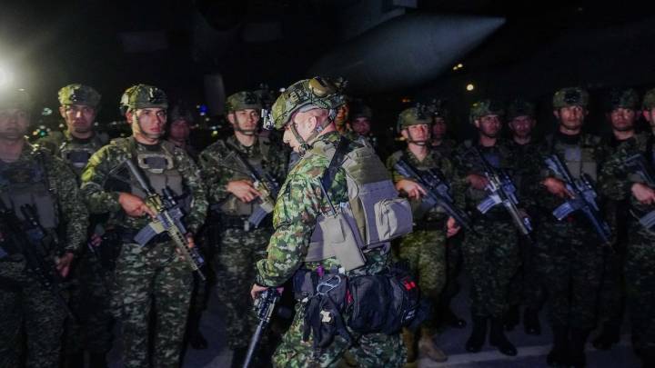 Así fue la llegada de 50 hombres de las Fuerzas Especiales para reforzar la seguridad en Valle del Cauca